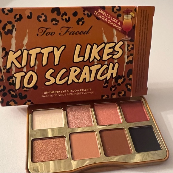 TOO FACED Kitty Likes to Scratch Eye Shadow Palette AND Urban Decay primer NEW - Picture 2 of 4